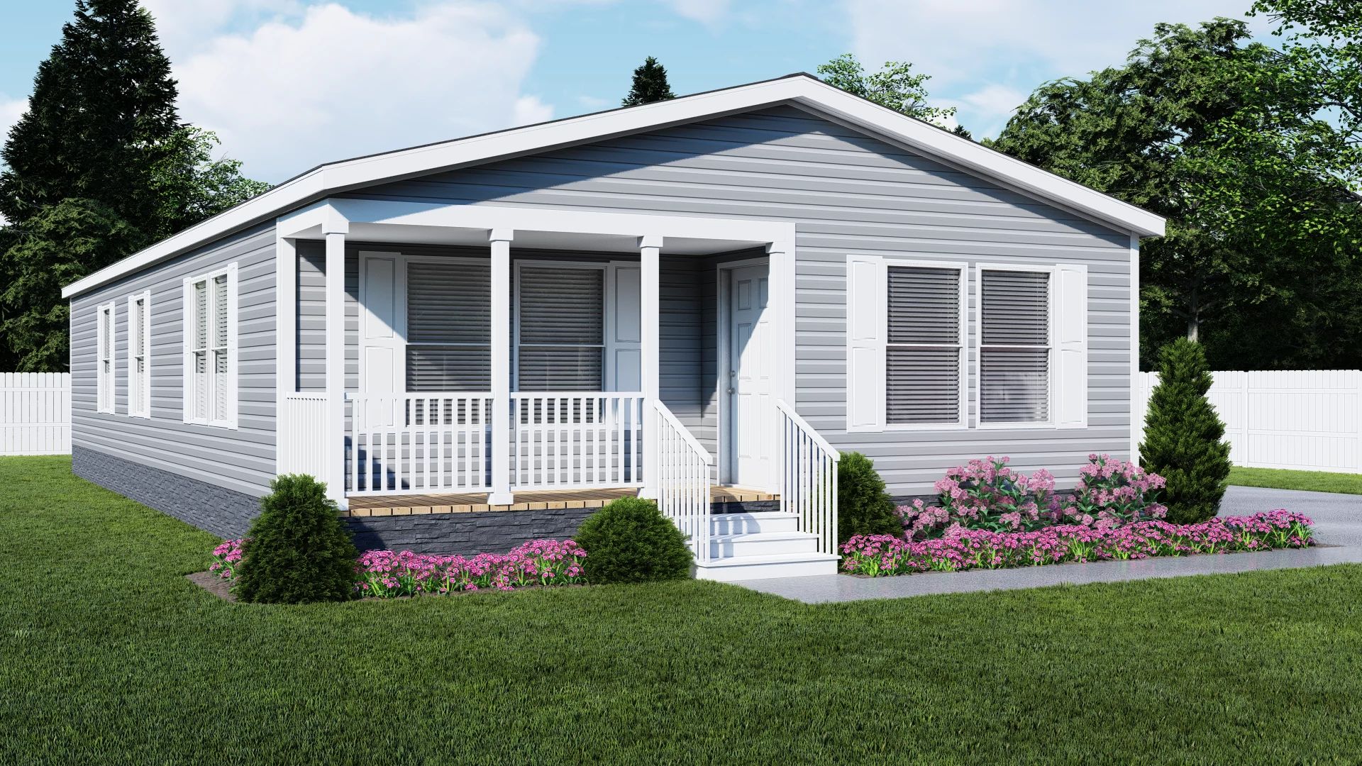 A mobile home financed with a chattel loan 